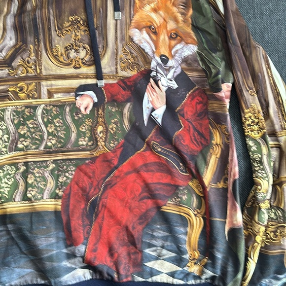 Dolce & Gabbana Fox Sweatshirt ( Hoodie ) For Men - Picture 10 of 12